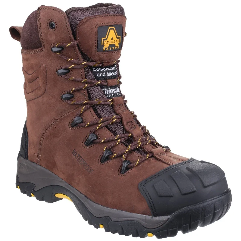 Men's work & safety boots with a durable rubber outsole for traction on rough terrainAmblers AS995 Pillar Safety Boots Men's work & safety boots with a durable rubber outsole for traction on rough terrainAmblers AS995 Pillar Safety Boots
