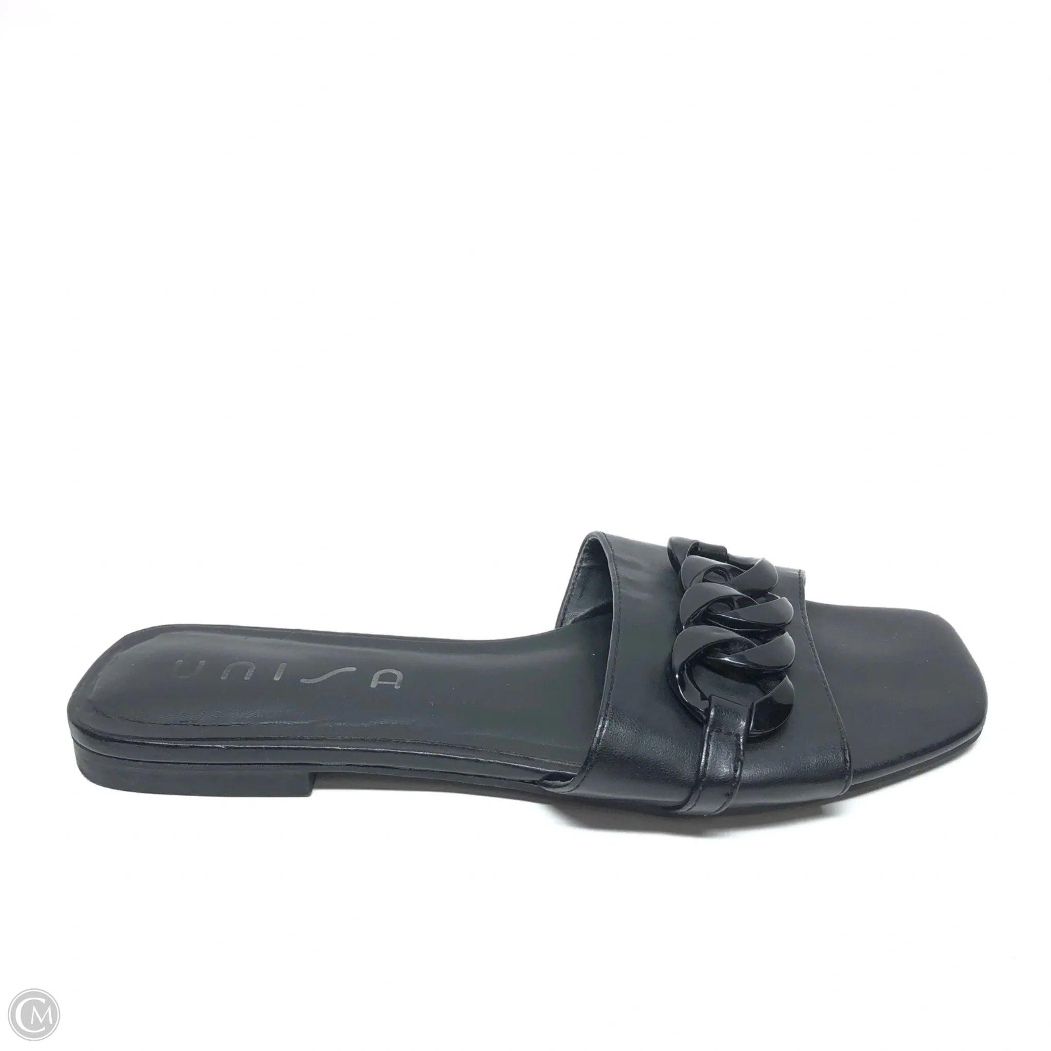 Men's sandals with a wide strap for support Men's sandals with a wide strap for support Sandals Flats By Unisa In Black, Size: 8.5 Men's sandals with a wide strap for support Men's sandals with a wide strap for support Sandals Flats By Unisa In Black, Size: 8.5