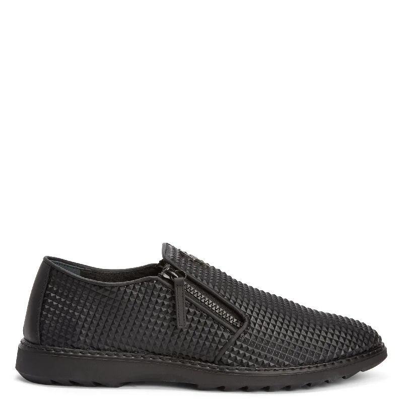 Men's loafers with a low - heeled design Men's loafers with a low - heeled design Giuseppe Zanotti Cooper Flat Men's loafers with a low - heeled design Men's loafers with a low - heeled design Giuseppe Zanotti Cooper Flat
