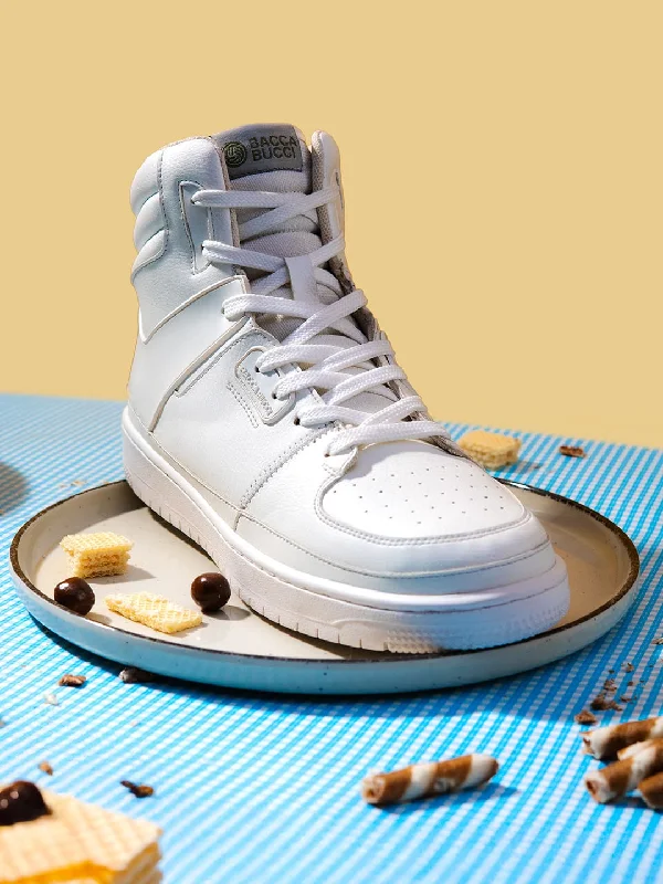 Men's casual shoes with a sporty look and feel Bacca Bucci Gourmet Collection: High-Top Sneakers Inspired by Dessert Indulgence Men's casual shoes with a sporty look and feel Bacca Bucci Gourmet Collection: High-Top Sneakers Inspired by Dessert Indulgence