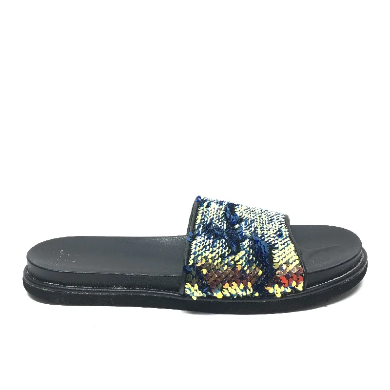 Men's sandals with a stretchy strap for a better fit Men's sandals with a stretchy strap for a better fit Sandals Flats By A New Day Size: 9.5 Men's sandals with a stretchy strap for a better fit Men's sandals with a stretchy strap for a better fit Sandals Flats By A New Day Size: 9.5