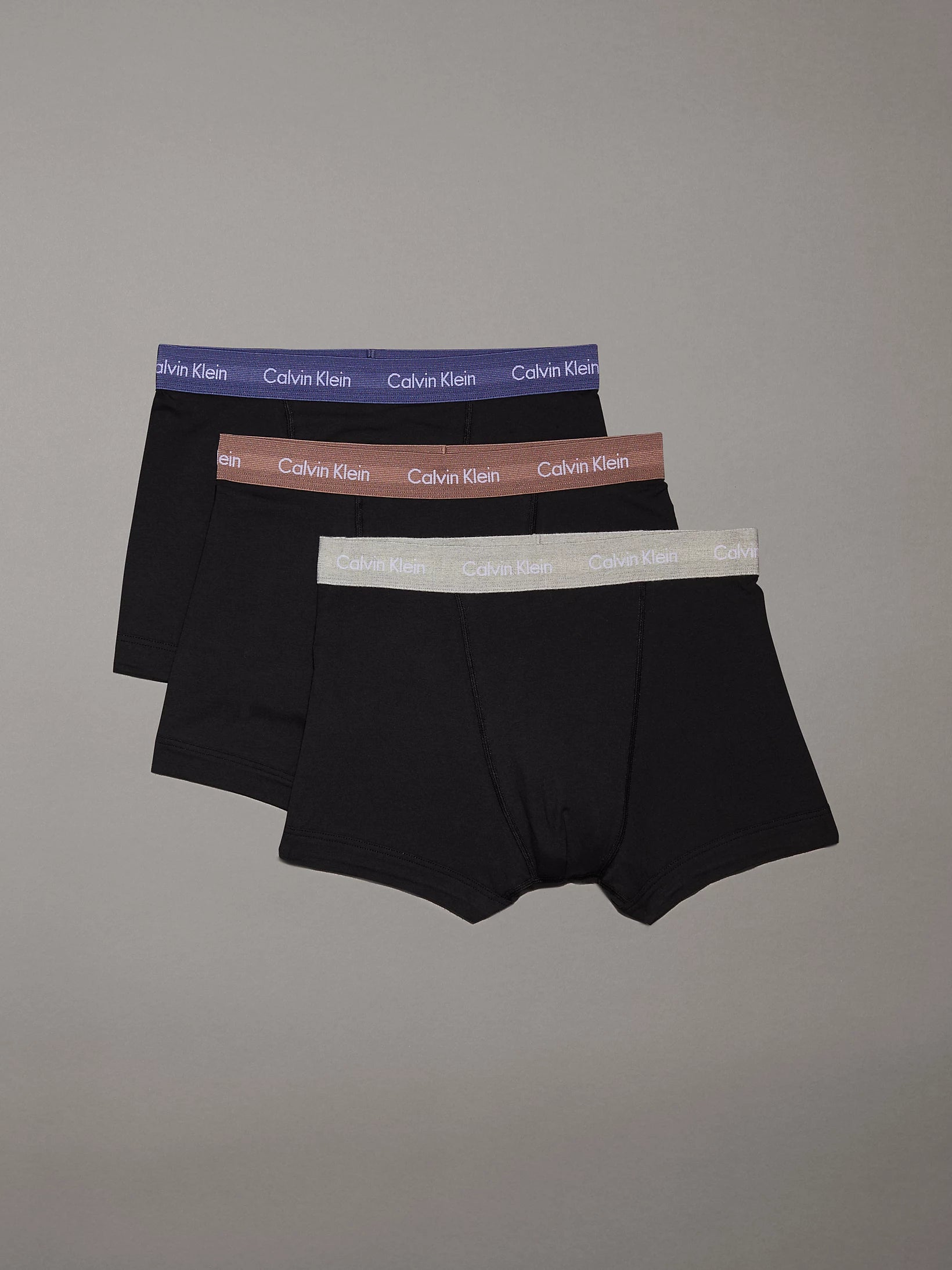 Men's slippers with a memory foam insole Calvin Klein COTTON STRETCH Mens 3 Pack Trunks Multicoloured Men's slippers with a memory foam insole Calvin Klein COTTON STRETCH Mens 3 Pack Trunks Multicoloured