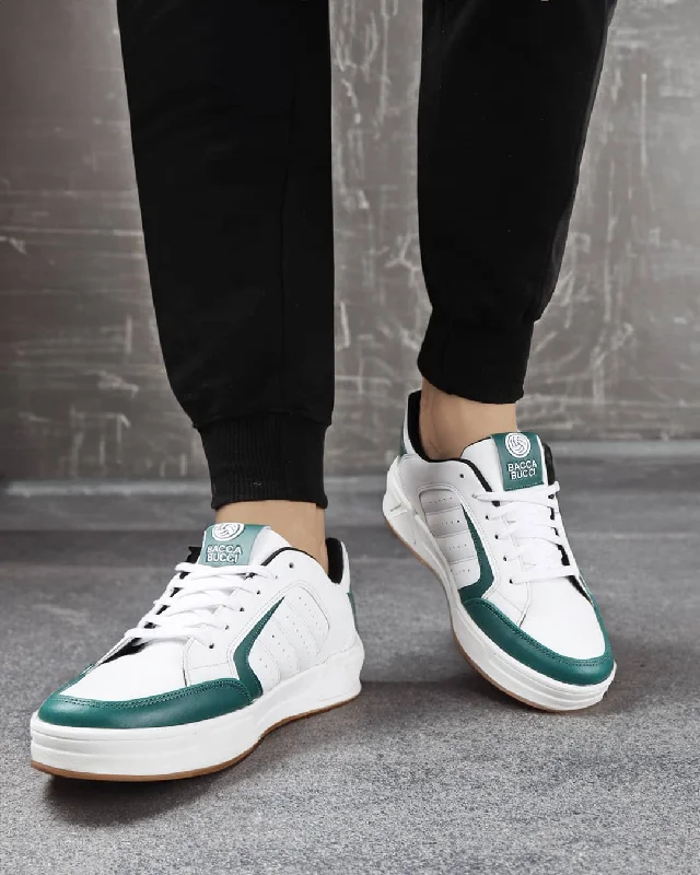 Men's casual shoes with a metallic trim Bacca Bucci Manhattan Low-Top Sneakers