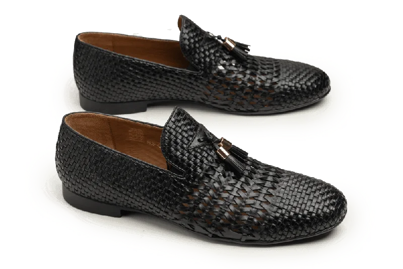 Men's loafers with a cushioned footbed Men's loafers with a cushioned footbed LOGO 9459 BKA Men's loafers with a cushioned footbed Men's loafers with a cushioned footbed LOGO 9459 BKA