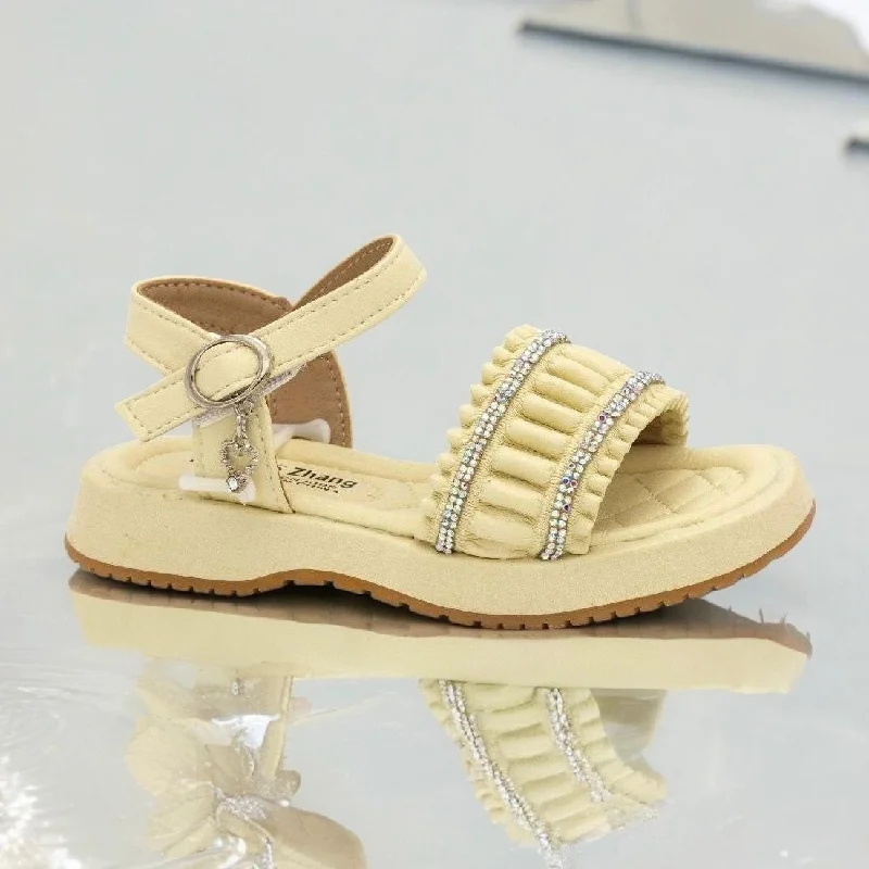 Men's slippers with a breathable fabric upper Kids zhang sandal