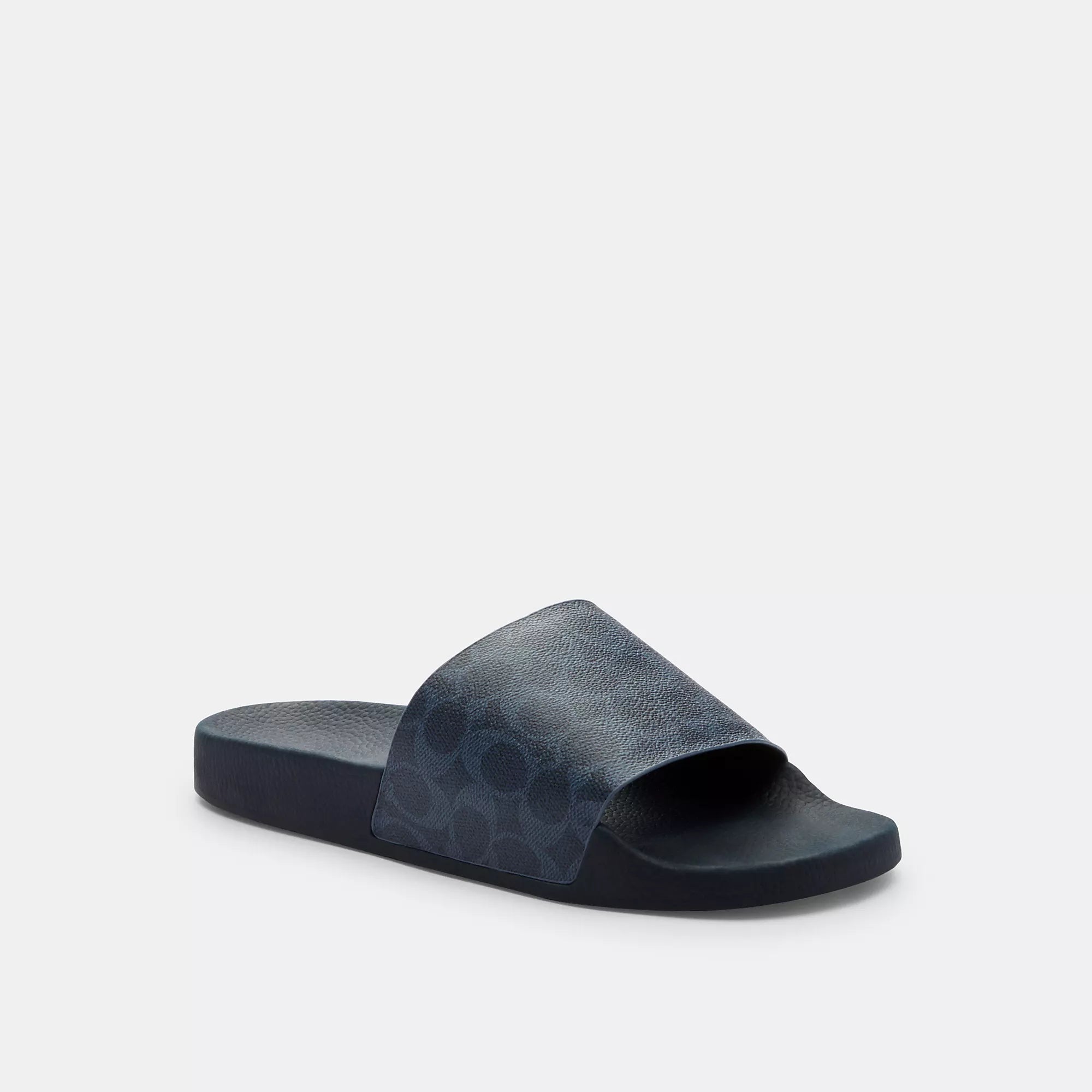 Men's loafers with a moc - toe design Men's loafers with a moc - toe design Coach Outlet Slide In Signature Denim Men's loafers with a moc - toe design Men's loafers with a moc - toe design Coach Outlet Slide In Signature Denim