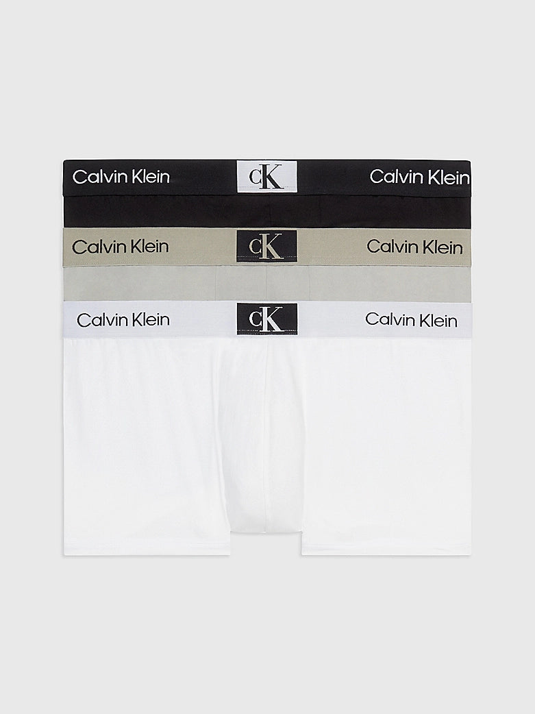 Men's slippers with a Velcro closure for easy on and off Calvin Klein CK96 MICRO 3 Pack Trunks Mens Multicoloured Men's slippers with a Velcro closure for easy on and off Calvin Klein CK96 MICRO 3 Pack Trunks Mens Multicoloured