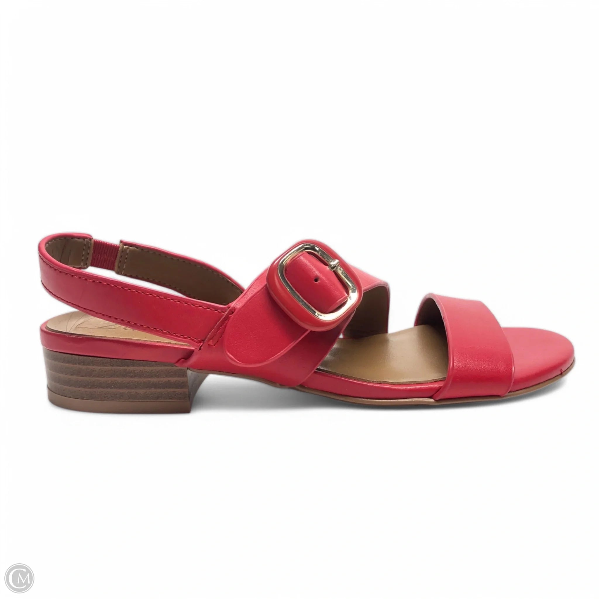 Men's sandals with a perforated leather upper for ventilation Men's sandals with a perforated leather upper for ventilation Sandals Flats By Naturalizer In Red, Size: 6 Men's sandals with a perforated leather upper for ventilation Men's sandals with a perforated leather upper for ventilation Sandals Flats By Naturalizer In Red, Size: 6