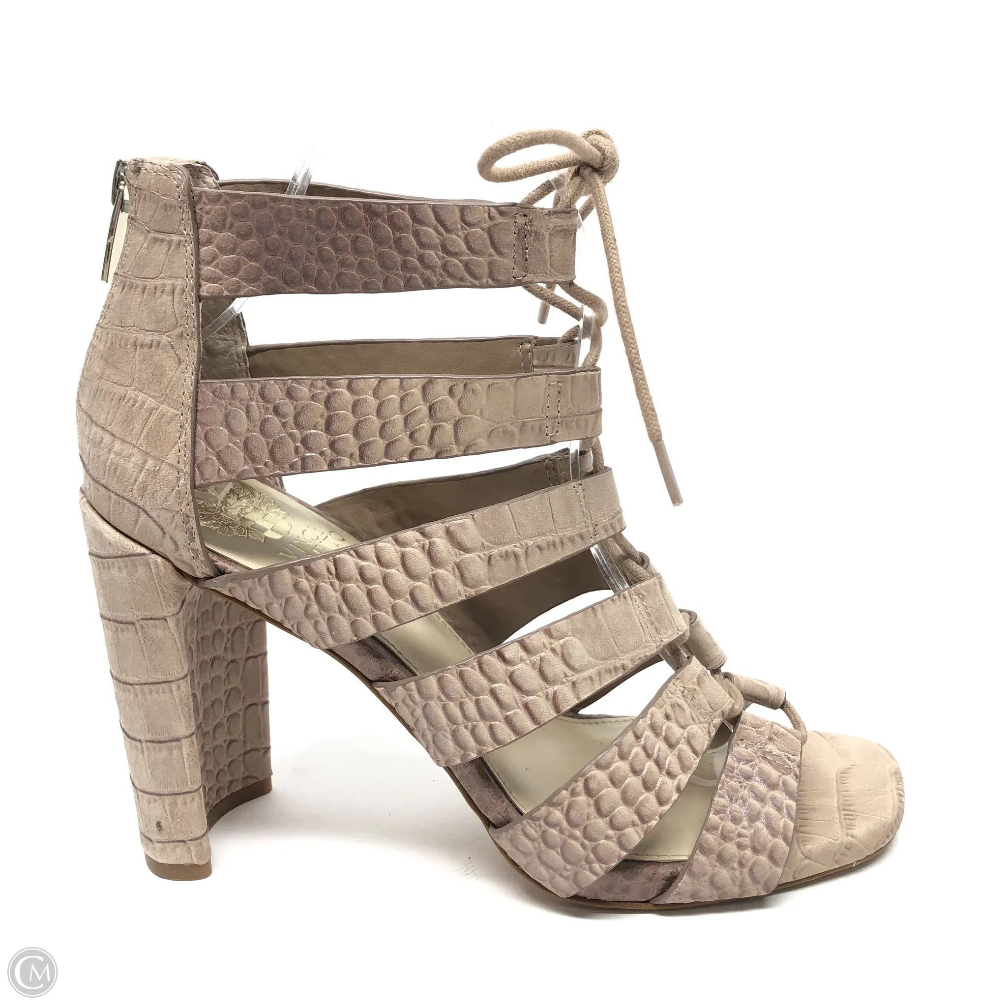 Men's sandals with a removable insole for cleaning Men's sandals with a removable insole for cleaning Sandals Heels Block By Vince Camuto In Mauve, Size: 8.5