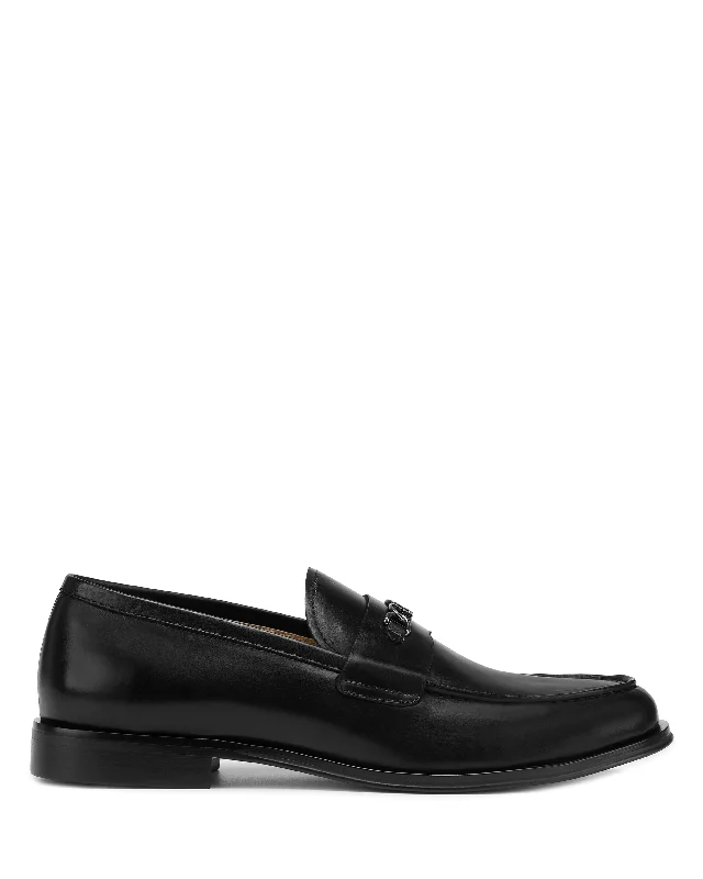Men's loafers with a moc - toe design Men's loafers with a moc - toe design Lincoln Black Leather Men's loafers with a moc - toe design Men's loafers with a moc - toe design Lincoln Black Leather