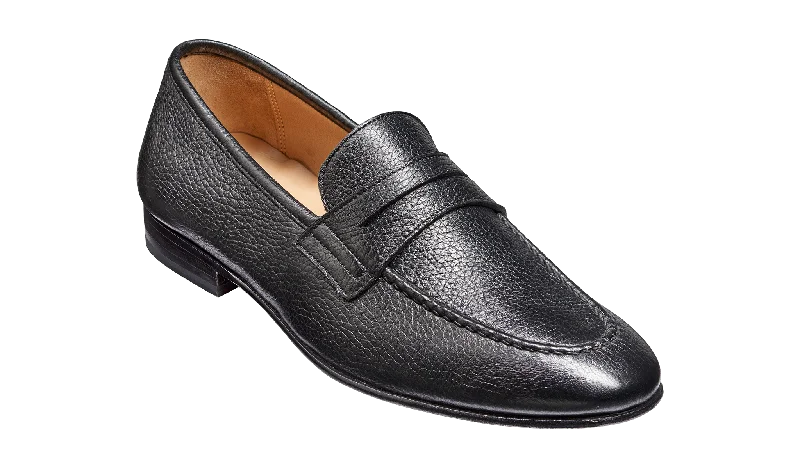 Men's loafers with a removable insole for cleaning Men's loafers with a removable insole for cleaning Ledley - Black Deerskin Men's loafers with a removable insole for cleaning Men's loafers with a removable insole for cleaning Ledley - Black Deerskin