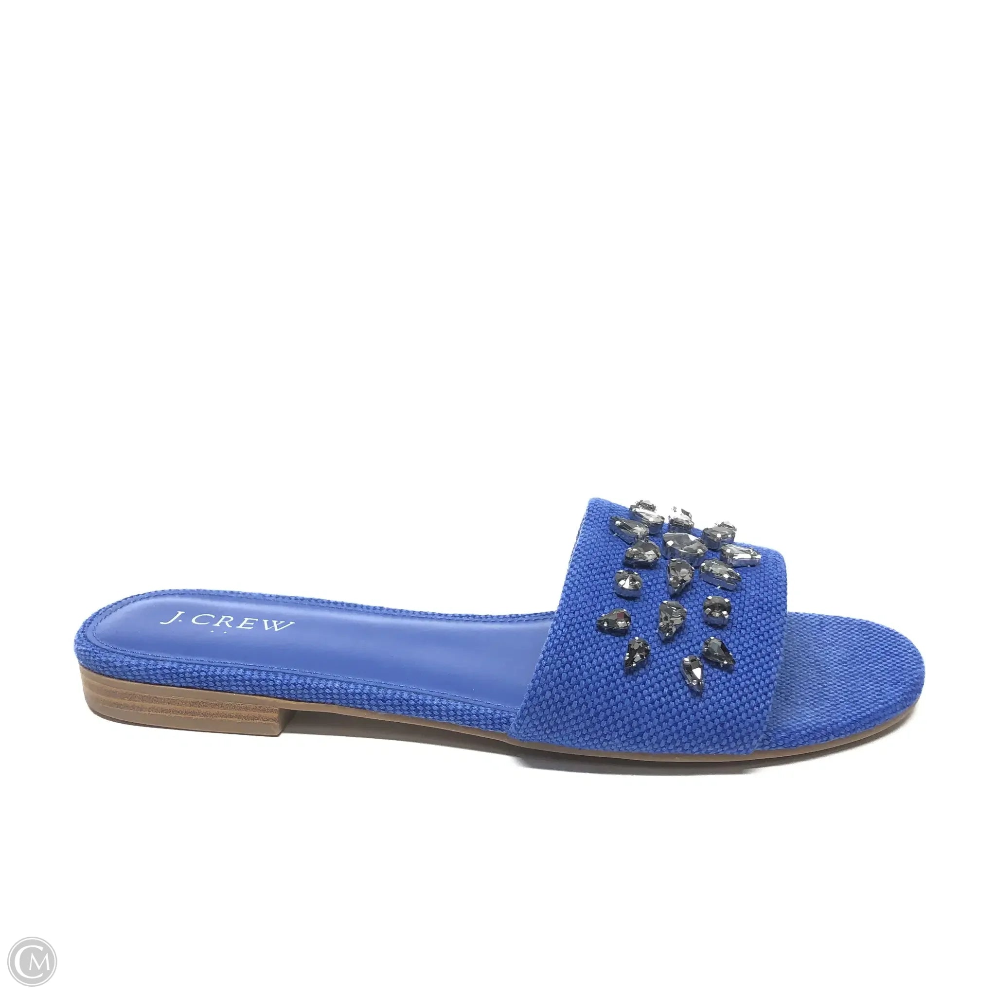 Men's sandals with a cushioned footbed Men's sandals with a cushioned footbed Sandals Flats By J. Crew In Blue, Size: 9 Men's sandals with a cushioned footbed Men's sandals with a cushioned footbed Sandals Flats By J. Crew In Blue, Size: 9