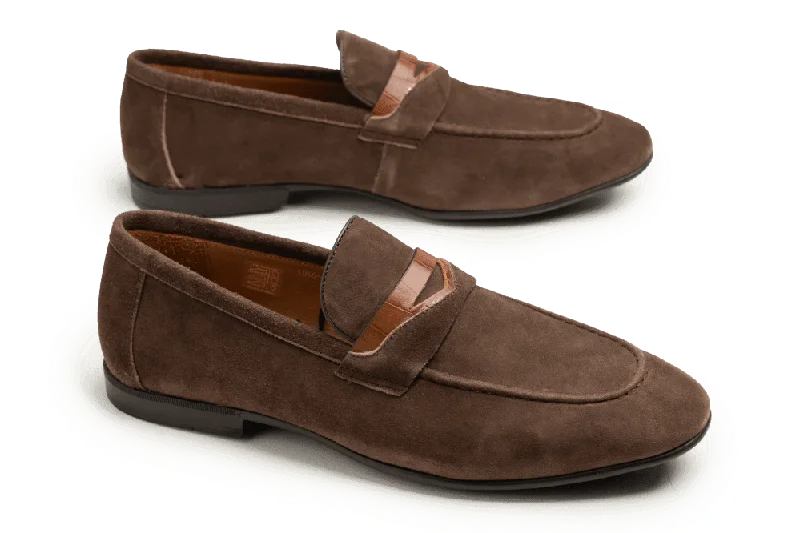 Men's loafers with a removable insole for cleaning Men's loafers with a removable insole for cleaning LOGO 1066 BRS Men's loafers with a removable insole for cleaning Men's loafers with a removable insole for cleaning LOGO 1066 BRS