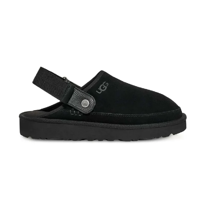 Men's sandals in a neutral color like black or brown Men's sandals in a neutral color like black or brown UGG®  - Men's Goldencoast Clog Sandals (1142172-BLK)