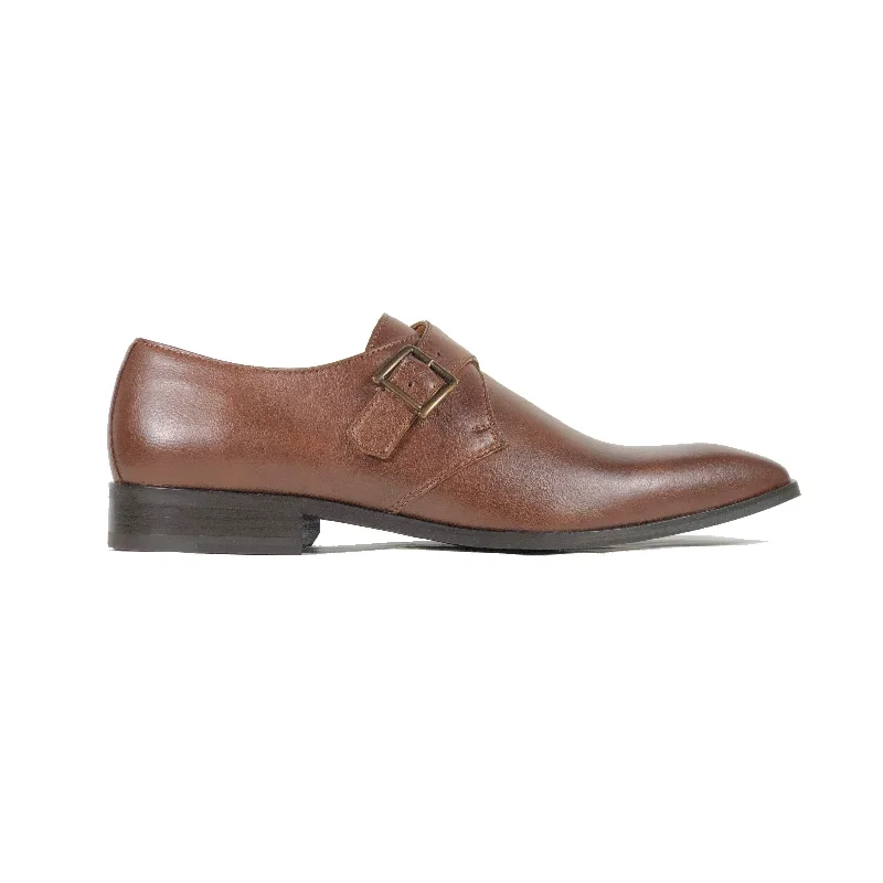 Men's formal shoes with a polished shine Men's formal shoes with a polished shine 'Pierre' Vegan Monk Shoe by Zette Shoes - Chestnut Men's formal shoes with a polished shine Men's formal shoes with a polished shine 'Pierre' Vegan Monk Shoe by Zette Shoes - Chestnut