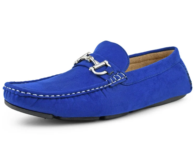 Men's casual shoes with a geometric pattern Walken Royal