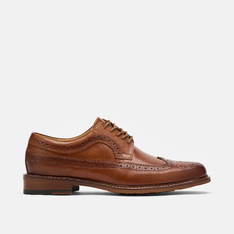 Men's formal shoes with a polished shine Men's formal shoes with a polished shine Alistair Brandy Leather Longwings Men's formal shoes with a polished shine Men's formal shoes with a polished shine Alistair Brandy Leather Longwings
