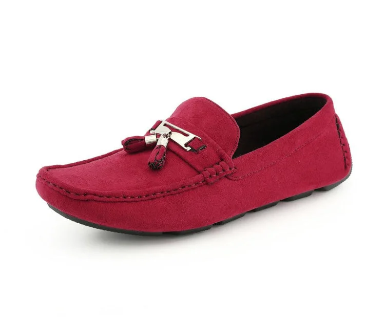 Men's casual shoes with a thick sole for added height Dyer Red