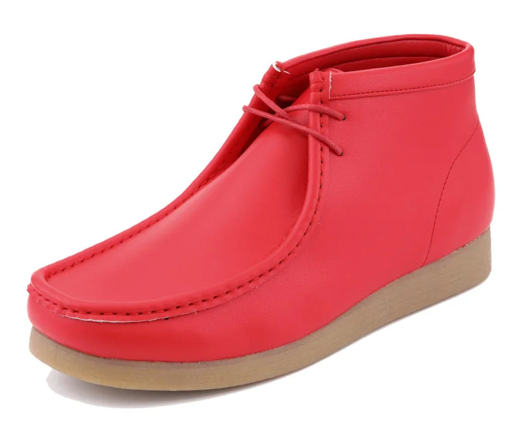 Men's casual shoes with a low - profile design Jason2 Red (Smooth)