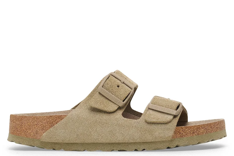 Men's casual sneakers with a mesh upper BIRKENSTOCK - ARIZONA - REGULAR - SUEDE LEATHER - SOFT FOOTBED Men's casual sneakers with a mesh upper BIRKENSTOCK - ARIZONA - REGULAR - SUEDE LEATHER - SOFT FOOTBED