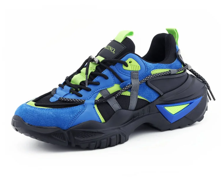 Men's casual shoes with a low - profile design Oasis French Blue