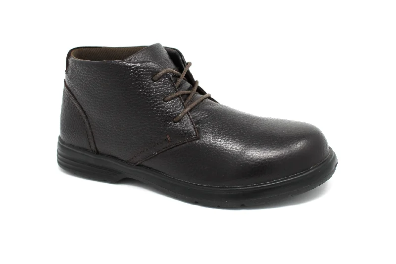 Men's casual shoes with a geometric pattern Mt. Emey 9603 Brown - Men's Premier Added-Depth Brown Boots Men's casual shoes with a geometric pattern Mt. Emey 9603 Brown - Men's Premier Added-Depth Brown Boots