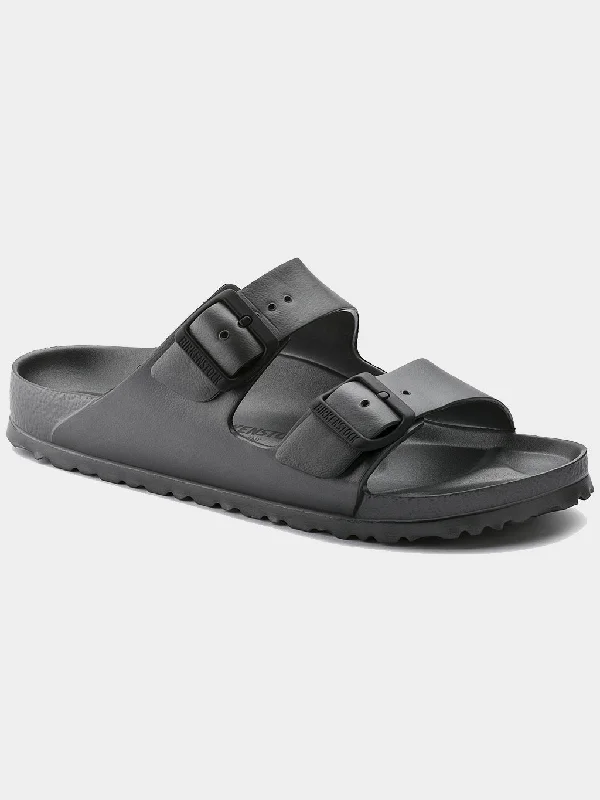 Men's sandals with a wide strap for supportArizona Essentials EVA (Metallic Anthracite) Men's sandals with a wide strap for supportArizona Essentials EVA (Metallic Anthracite)