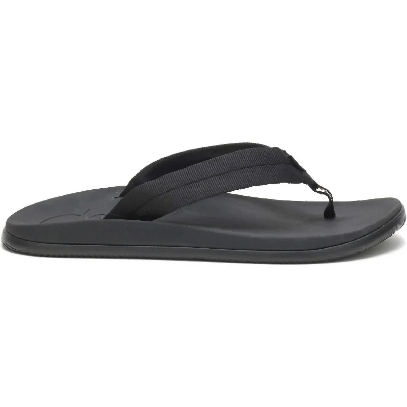 Men's sandals with a rubber sole for tractionMen's Chillos Flip Sandal In Tube Black Men's sandals with a rubber sole for tractionMen's Chillos Flip Sandal In Tube Black