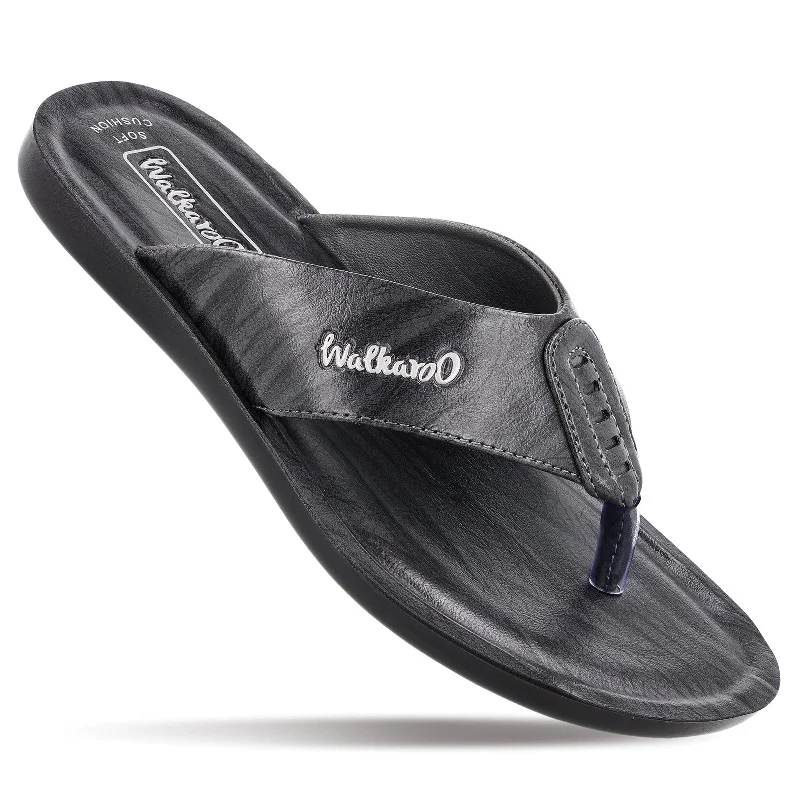 Men's leather sandals with an adjustable strapMen's Daily Wear Sandals - WG5060 Grey Men's leather sandals with an adjustable strapMen's Daily Wear Sandals - WG5060 Grey