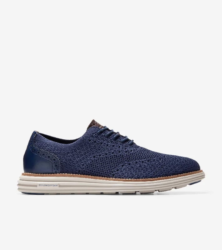 Men's Oxfords with a perforated leather strap for ventilationMen's ØriginalGrand Remastered Stitchlite™ Oxford