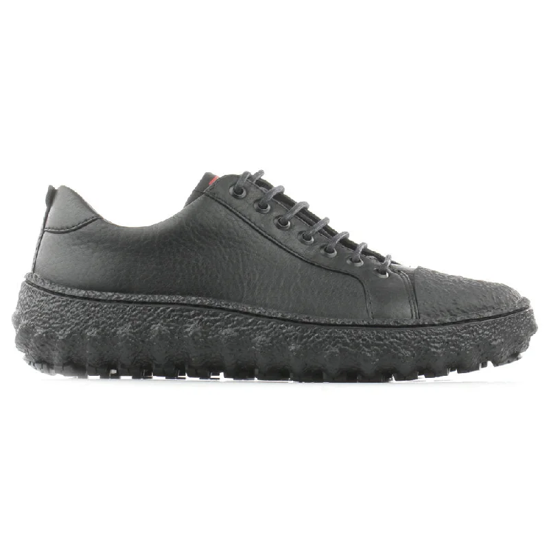 Men's casual shoes with a floral print for a unique styleGround Calfskin Leather Men's Shoes