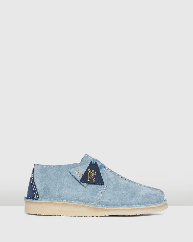 Men's loafers with a stretchy side panel for a better fitDesert Trek (M) Duck Egg Blue Men's loafers with a stretchy side panel for a better fitDesert Trek (M) Duck Egg Blue