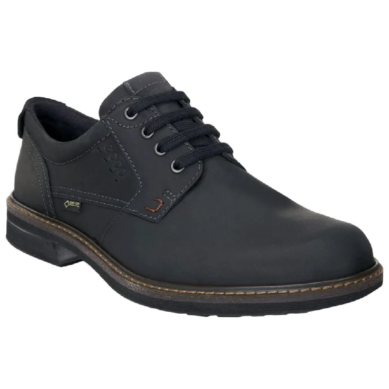 Men's casual shoes with a removable footbed for cleaningTurn GTX Nubuck Leather Waterproof Men's Derby Shoes