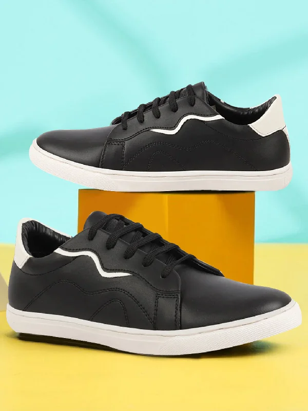 Suede men's casual shoes in earthy tonesMen Black Classic Lace Up Elevated Look Sneaker Shoes with Contrast Sole|Low Ankle|Casual Shoe Suede men's casual shoes in earthy tonesMen Black Classic Lace Up Elevated Look Sneaker Shoes with Contrast Sole|Low Ankle|Casual Shoe