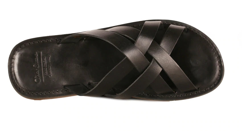 Men's casual shoes with a rubber toe cap for protectionOliver Sweeney Breguzzo Leather Sandals - Black Men's casual shoes with a rubber toe cap for protectionOliver Sweeney Breguzzo Leather Sandals - Black