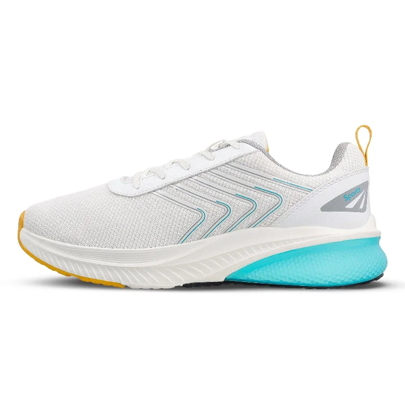 Men's walking shoes with a durable outer soleWENGOR Men's Lace-up Sports Shoe - White Men's walking shoes with a durable outer soleWENGOR Men's Lace-up Sports Shoe - White