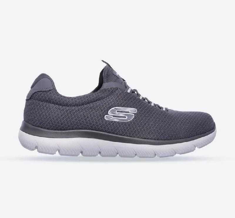 Men's sneakers with a removable insole for customizationMen's Wide Fit Skechers 52811 Summits Slip On Sports Sneakers - Charcoal Men's sneakers with a removable insole for customizationMen's Wide Fit Skechers 52811 Summits Slip On Sports Sneakers - Charcoal