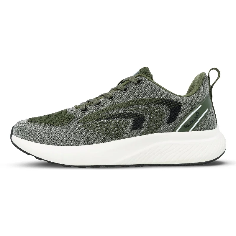 Men's walking shoes with a leather lining for breathabilityMen's Sports Shoe - WS9118 Olive Men's walking shoes with a leather lining for breathabilityMen's Sports Shoe - WS9118 Olive