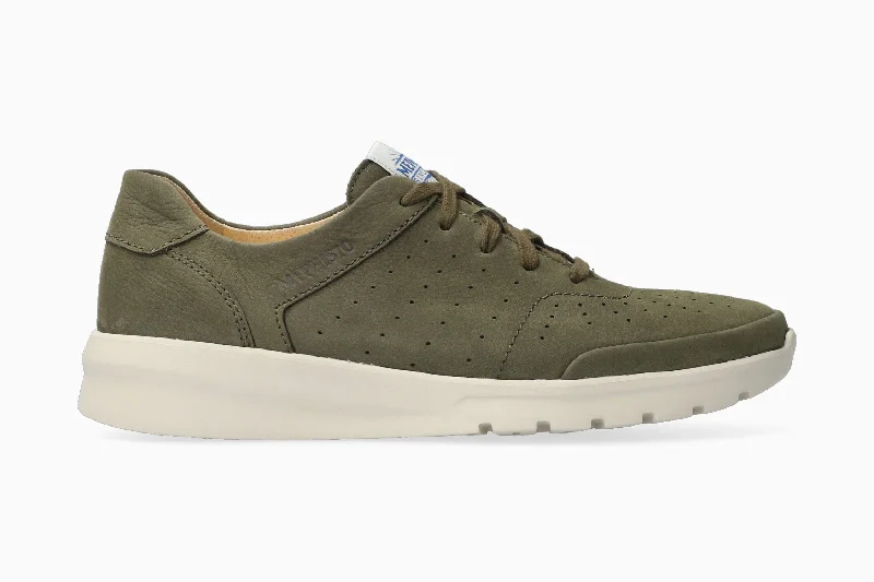 Men's sneakers with a removable insole for customizationWaren - Loden