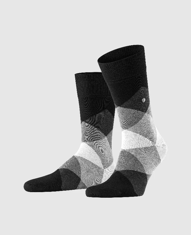 Men's boat shoes with a tassel detailBurlington Clyde Men's Socks - Black