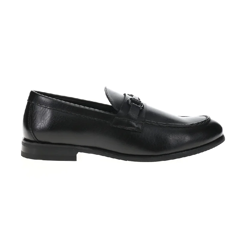 Men's formal shoes with a contrast stitching detailBit Loafer Moc Toe Dress Shoes