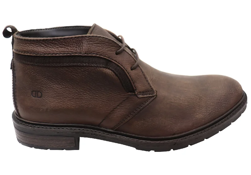 Men's formal shoes with a leather lining for breathabilityDemocrata Jarrod Mens Brazilian Comfortable Leather Lace Up Boots Men's formal shoes with a leather lining for breathabilityDemocrata Jarrod Mens Brazilian Comfortable Leather Lace Up Boots