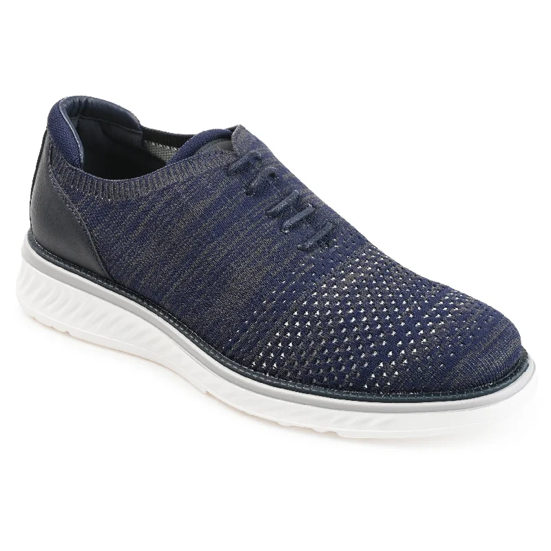 Men's formal shoes with a low - heeled designVance Co. Marlon Knit Casual Dress Shoe Men's formal shoes with a low - heeled designVance Co. Marlon Knit Casual Dress Shoe