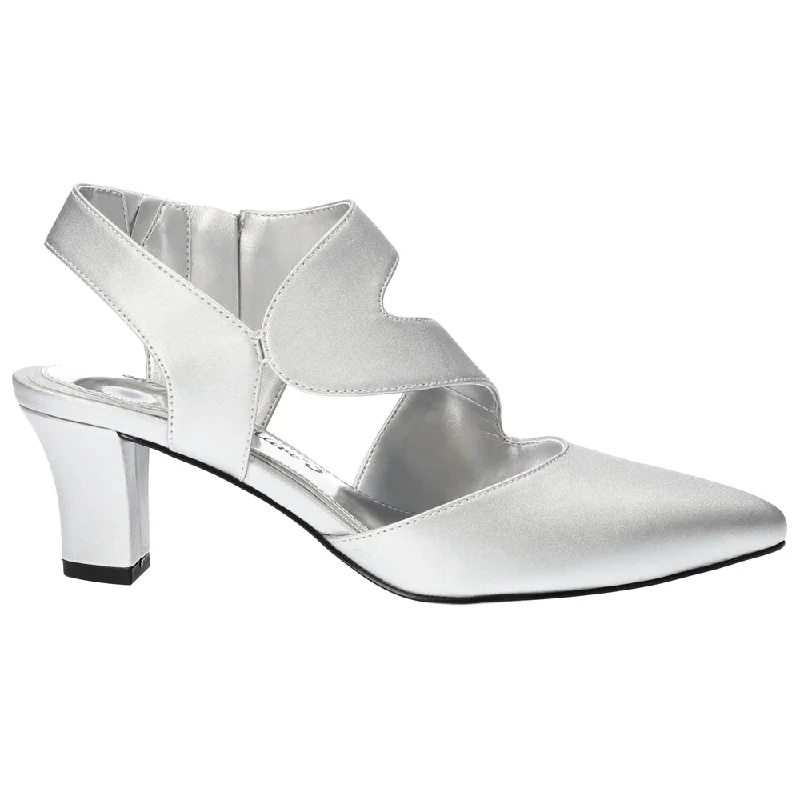 Men's formal shoes with a pointed toe for a stylish lookVenue Metallic Zippered Block Heel Asymmetrical Pumps Men's formal shoes with a pointed toe for a stylish lookVenue Metallic Zippered Block Heel Asymmetrical Pumps